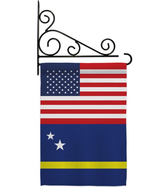 Curacao US Friendship - Nationality Flags of the World Vertical Impressions Decorative Flags HG140351 Made In USA - Image 8
