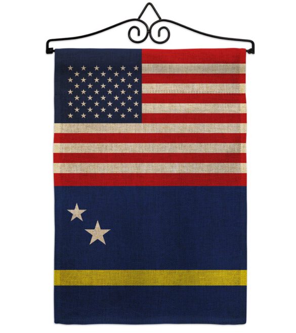 Curacao US Friendship - Nationality Flags of the World Vertical Impressions Decorative Flags HG140351 Made In USA - Image 13