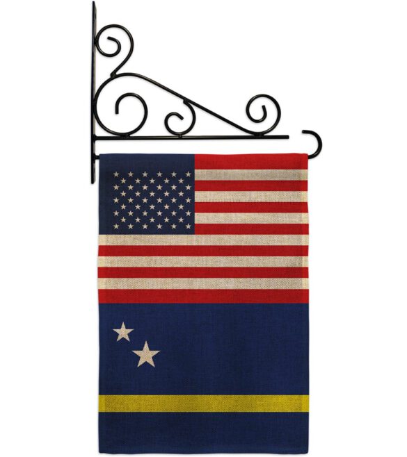 Curacao US Friendship - Nationality Flags of the World Vertical Impressions Decorative Flags HG140351 Made In USA - Image 14