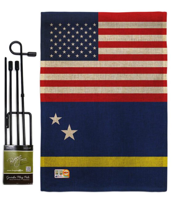 Curacao US Friendship - Nationality Flags of the World Vertical Impressions Decorative Flags HG140351 Made In USA - Image 12