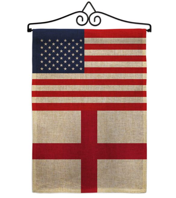 England US Friendship - Nationality Flags of the World Vertical Impressions Decorative Flags HG140368 Made In USA - Image 13