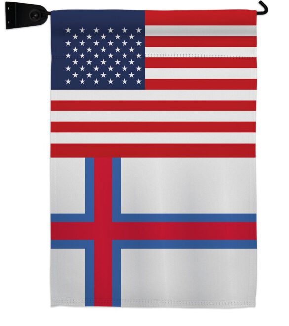 Faroe Islands US Friendship - Nationality Flags of the World Vertical Impressions Decorative Flags HG140376 Made In USA - Image 5