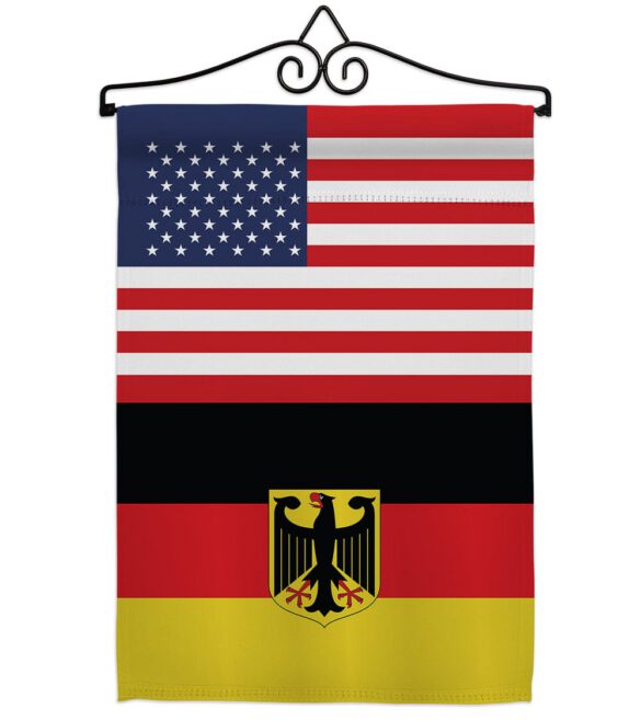 Germany w/Eagle US Friendship - Nationality Flags of the World Vertical Impressions Decorative Flags HG140383 Made In USA - Image 7