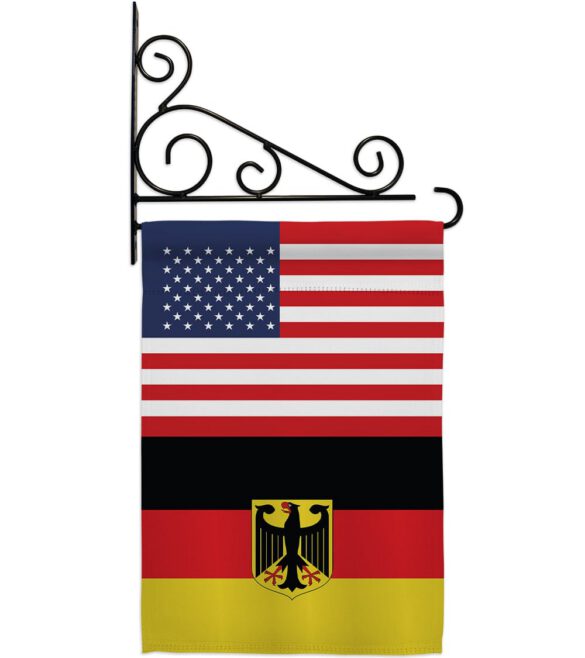 Germany w/Eagle US Friendship - Nationality Flags of the World Vertical Impressions Decorative Flags HG140383 Made In USA - Image 8