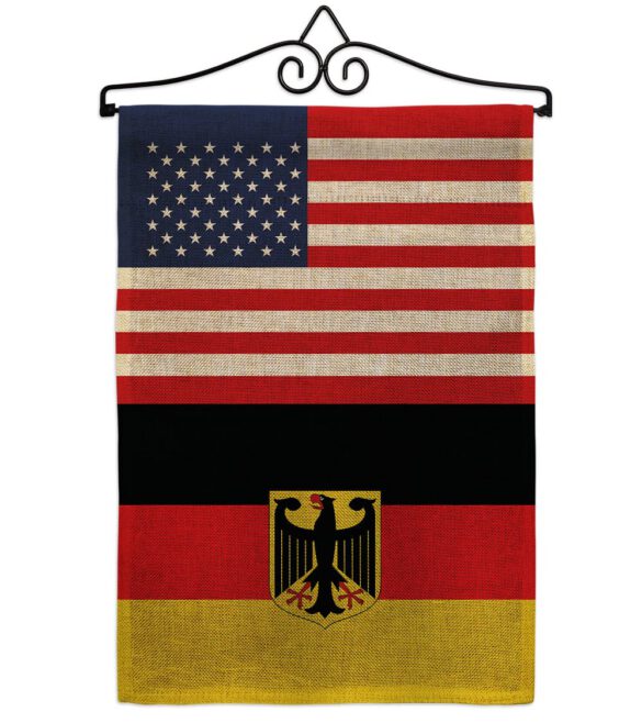 Germany w/Eagle US Friendship - Nationality Flags of the World Vertical Impressions Decorative Flags HG140383 Made In USA - Image 13