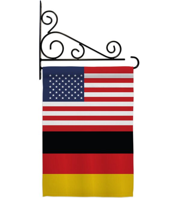 Germany US Friendship - Nationality Flags of the World Vertical Impressions Decorative Flags HG140384 Made In USA - Image 8