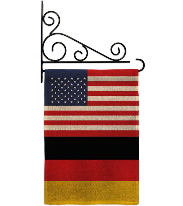 Germany US Friendship - Nationality Flags of the World Vertical Impressions Decorative Flags HG140384 Made In USA - Image 14