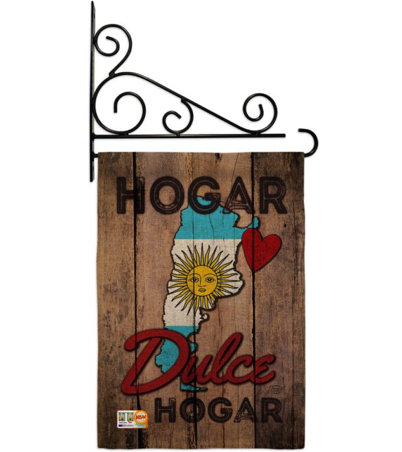 Country Argentina Hogar Dulce Hogar - Nationality Flags of the World Vertical Impressions Decorative Flags HG191163 Made In USA - Image 12