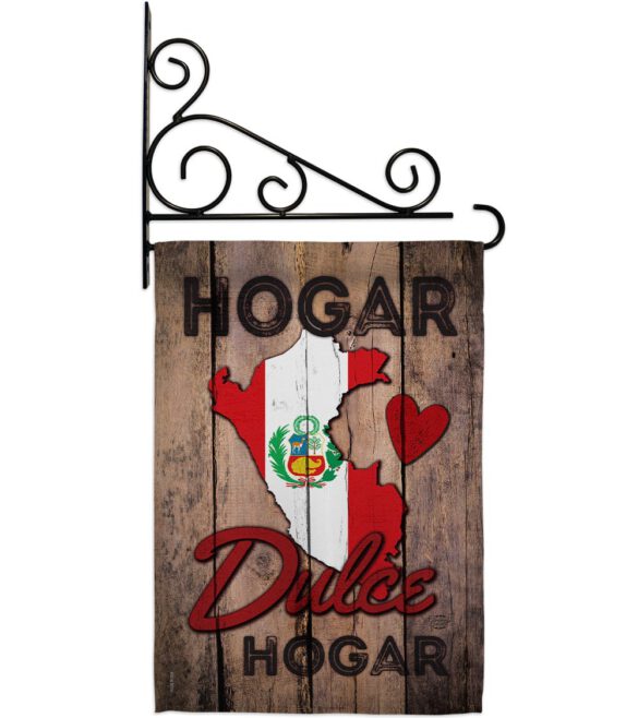 Country Peru Hogar Dulce Hogar - Nationality Flags of the World Vertical Impressions Decorative Flags HG191165 Made In USA - Image 11