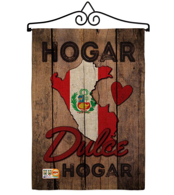 Country Peru Hogar Dulce Hogar - Nationality Flags of the World Vertical Impressions Decorative Flags HG191165 Made In USA - Image 10