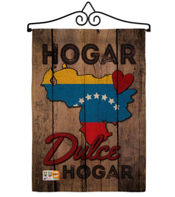 Country Venezuela Hogar Dulce Hogar - Nationality Flags of the World Vertical Impressions Decorative Flags HG191168 Made In USA - Image 10