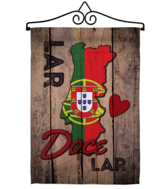 Country Porugal Lar Doce Lar - Nationality Flags of the World Vertical Impressions Decorative Flags HG192028 Made In USA - Image 7