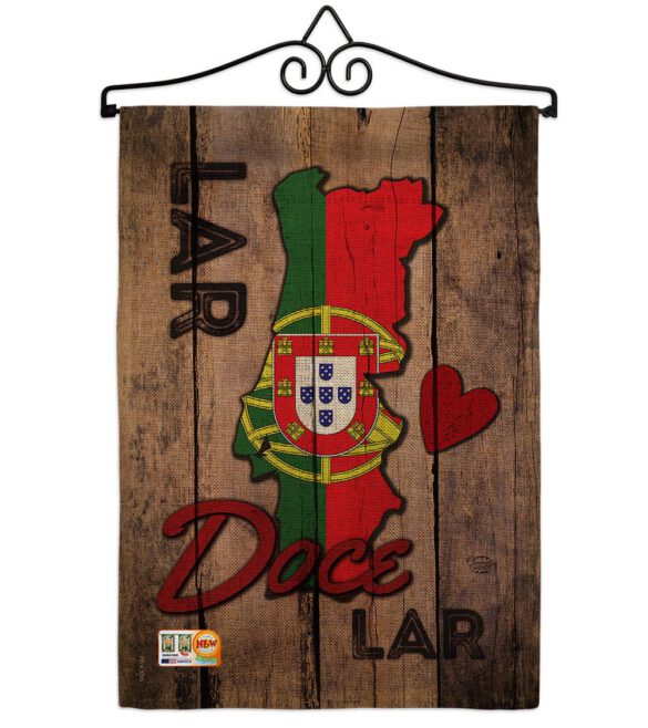 Country Porugal Lar Doce Lar - Nationality Flags of the World Vertical Impressions Decorative Flags HG192028 Made In USA - Image 10