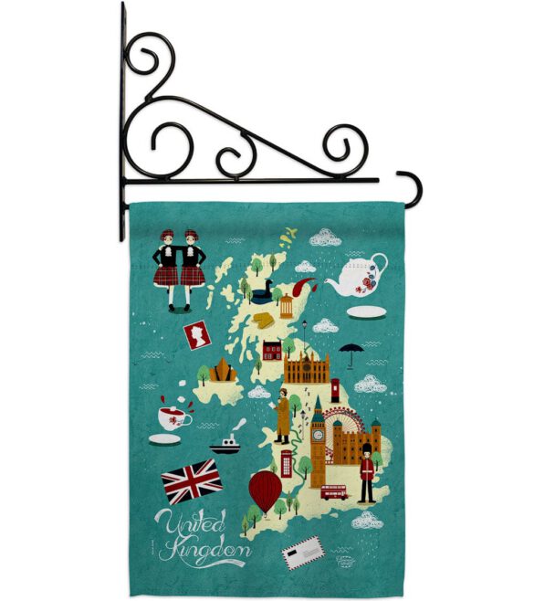 British Fun - Nationality Flags of the World Vertical Impressions Decorative Flags HG192527 Made In USA - Image 8