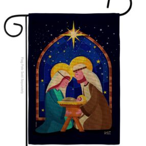 Garden Flag Nativity G137358 B