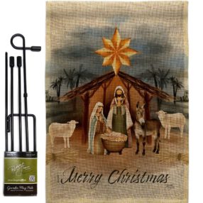 Garden Flag Nativity GS114238 B