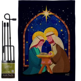 Garden Flag Nativity GS137358 B