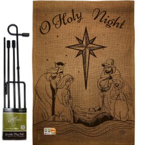 Garden Flag Nativity GS191078 B