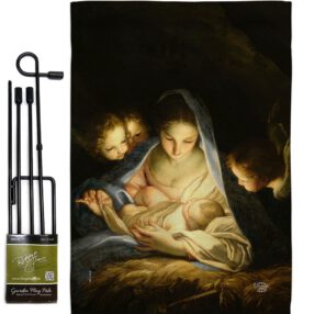 Garden Flag Nativity GS192323