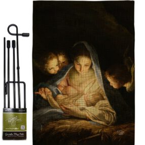 Garden Flag Nativity GS192323 B