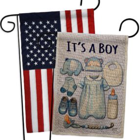Garden Flag New Born GP130338AB B