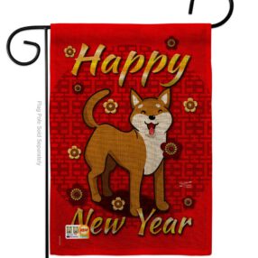 Garden Flag New Year G137028 B