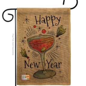 Garden Flag New Year G137120 B