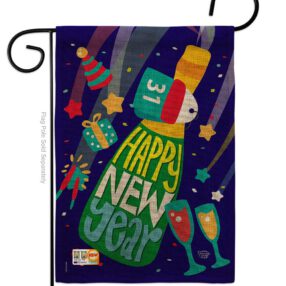 Garden Flag New Year G192049 B