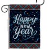 Bring New Year - New Year Winter Vertical Impressions Decorative Flags HG192238 Made In USA