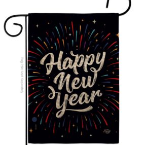 Garden Flag New Year G192330 B