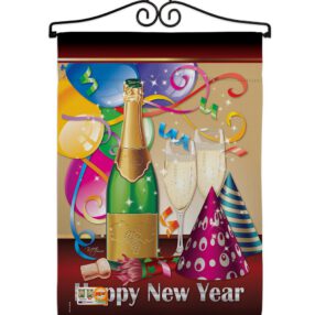 Garden Flag New Year GS116008 02