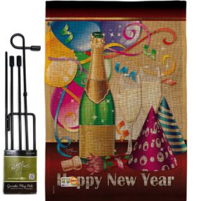 Garden Flag New Year GS116008 B