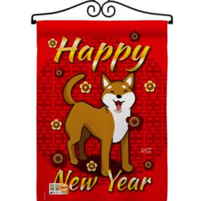 Garden Flag New Year GS137028 02