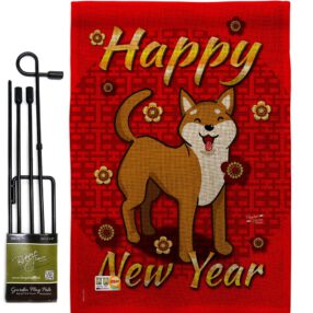 Garden Flag New Year GS137028 B