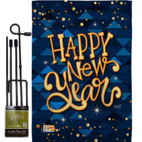 Garden Flag New Year GS137102