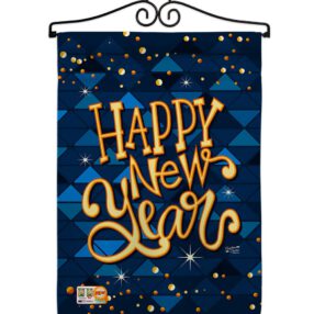 Garden Flag New Year GS137102 02