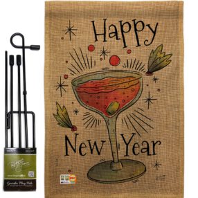 Garden Flag New Year GS137120 B