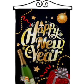 Garden Flag New Year GS137130 02