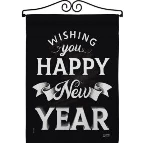 Garden Flag New Year GS137247 02