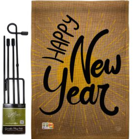 Garden Flag New Year GS191048 B