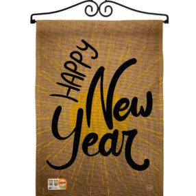 Garden Flag New Year GS191048 B 02