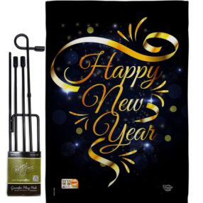 Garden Flag New Year GS192047