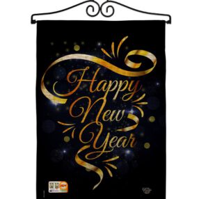 Garden Flag New Year GS192047 B 02