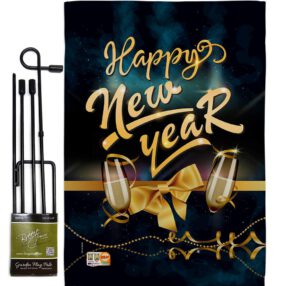 Garden Flag New Year GS192146