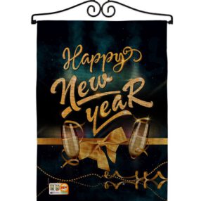 Garden Flag New Year GS192146 B 02