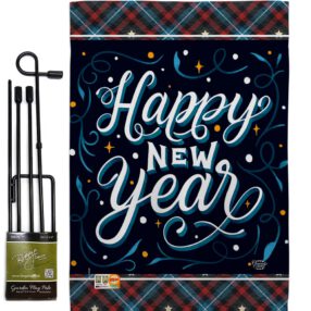 Garden Flag New Year GS192238