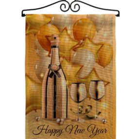 Garden Flag New Year GS192266 B 02