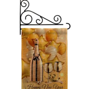 Garden Flag New Year GS192266 B 03