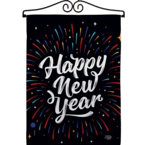Garden Flag New Year GS192330 02