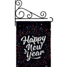 Garden Flag New Year GS192330 03